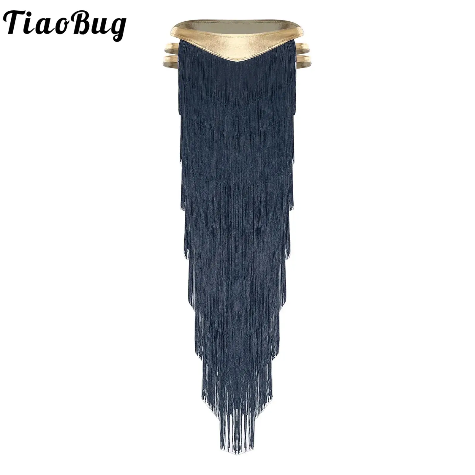 Women Adult Lyrical Belly Dance Fringe Skirt Tiered Tassel High Slit Skirt for Belly Indian Stage Dance Performance Costume
Women Adult Lyrical Belly Dance Fringe Skirt Tiered Tassel High Slit Skirt for Belly Indian Stage Dance Performance Costume