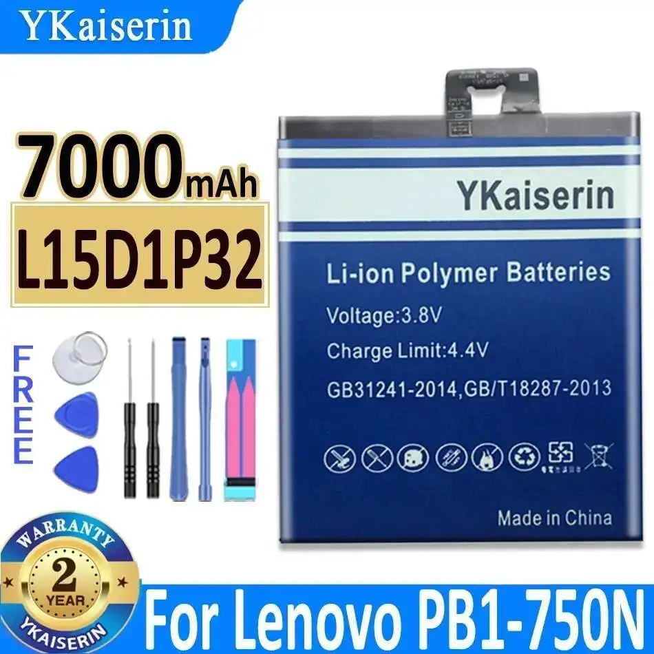 7000mAh Good Low-Temperature Performance For Lenovo PB1-750N PB1 750N Environmentally Friendly Tablet Battery L15D1P32
7000mAh Good Low-Temperature Performance For Lenovo PB1-750N PB1 750N Environmentally Friendly Tablet Battery L15D1P32
