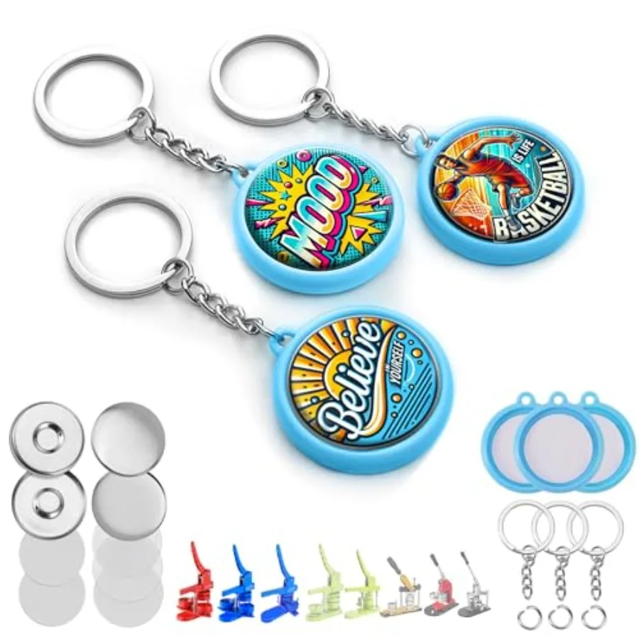 25 комплектов деталей для пуговиц для ключей 1,25 дюйма, 32 мм, принадлежности для изготовления пуговиц для машины для изготовления пуговиц 
25 комплектов деталей для пуговиц для ключей 1,25 дюйма, 32 мм, принадлежности для изготовления пуговиц для машины для изготовления пуговиц