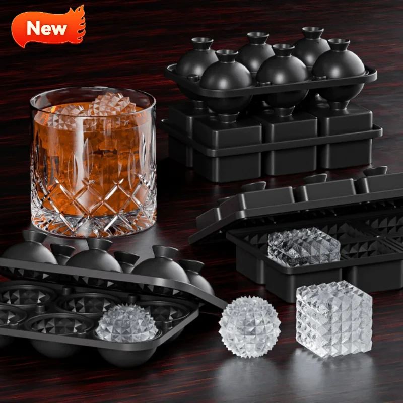 Ice Cube Mold Silicone Tray Easy Make Release Ice Ball Tools with Lid Funnel Perfect for Freezer Chilling Whiskey Drinks Parties
Ice Cube Mold Silicone Tray Easy Make Release Ice Ball Tools with Lid Funnel Perfect for Freezer Chilling Whiskey Drinks Parties