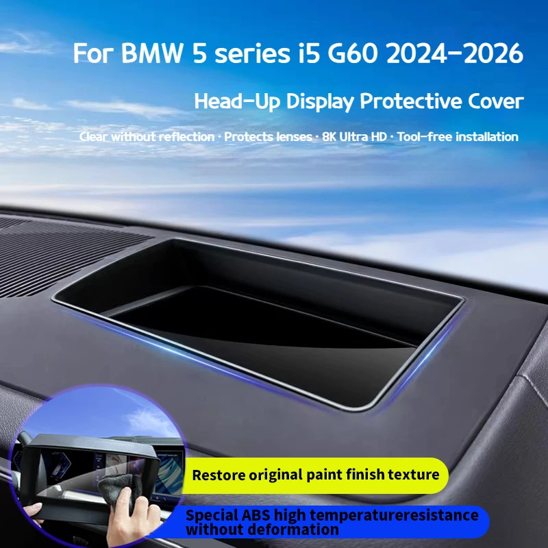 For BMW 5 series i5G60 2024-2026Head-up display protective cover instrument panel HUD guard cover interior-specific modification
For BMW 5 series i5G60 2024-2026Head-up display protective cover instrument panel HUD guard cover interior-specific modification
