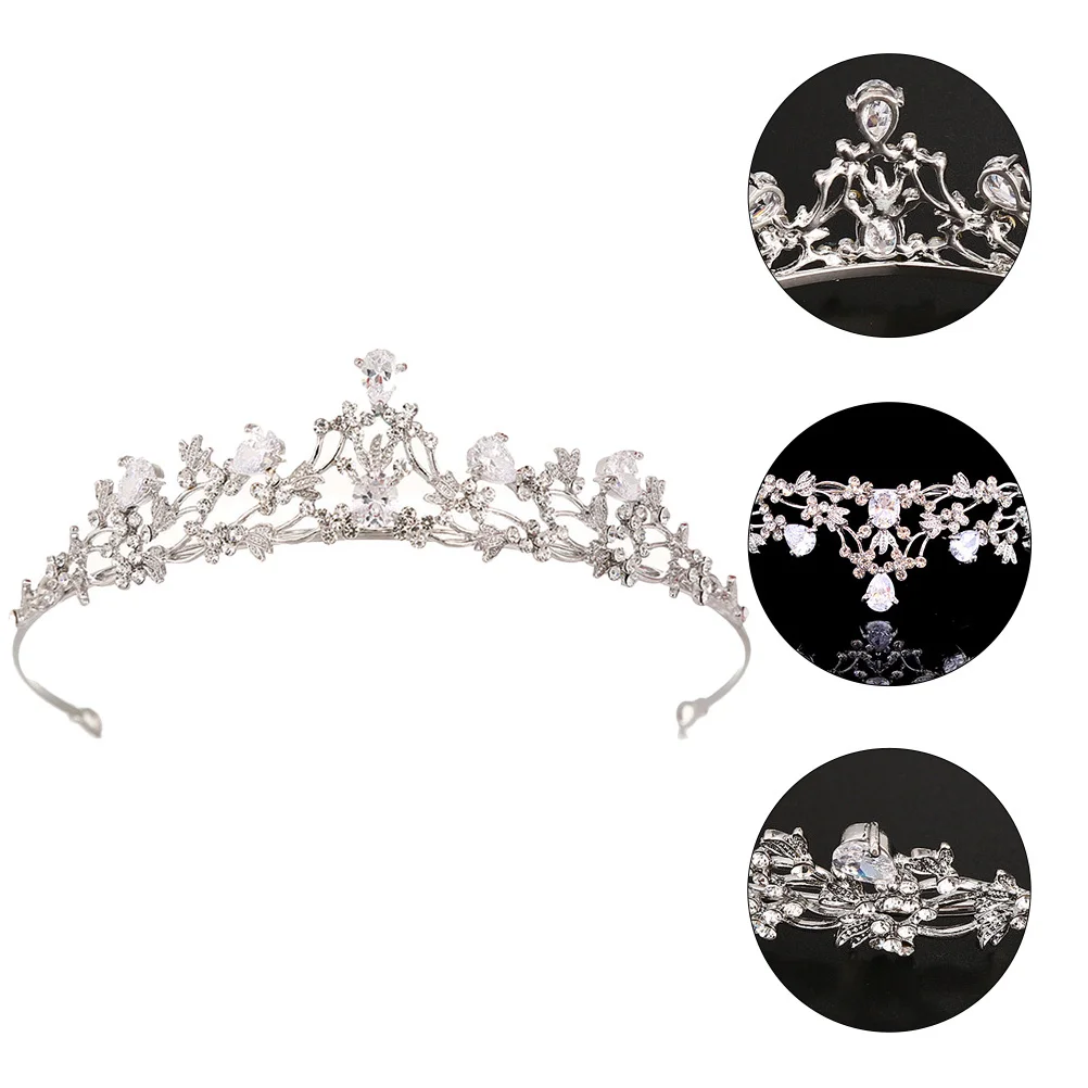 Crown For Women Wedding Headdress Elegant Crowns For Women Tiara Decorative Crown Adornment Hair Styling Accessory
Crown For Women Wedding Headdress Elegant Crowns For Women Tiara Decorative Crown Adornment Hair Styling Accessory