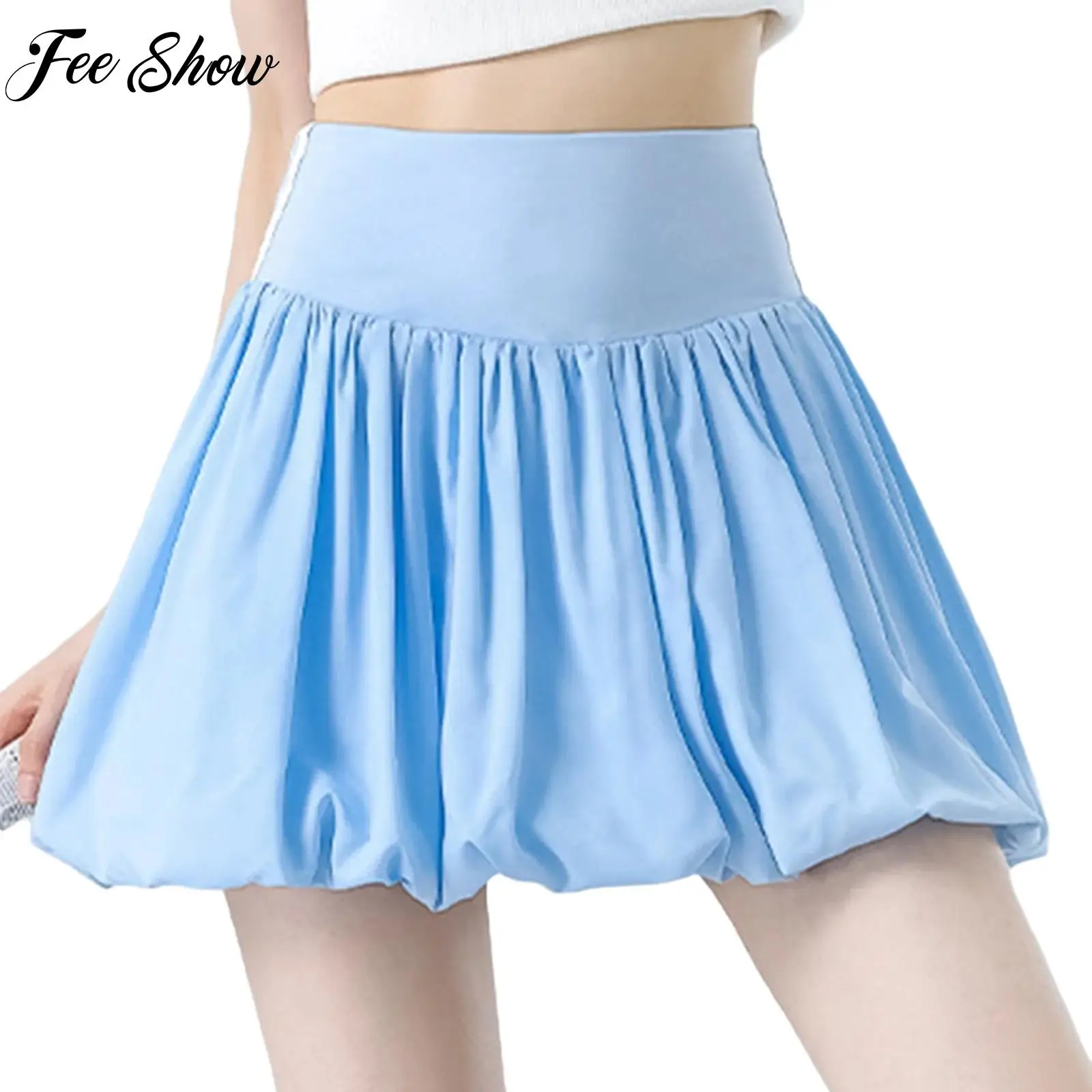 #S-XXL Women High Waist Bubble Skirt with Built-in Shorts for Golf Tennis Badminton Outdoor Sports Exercise
#S-XXL Women High Waist Bubble Skirt with Built-in Shorts for Golf Tennis Badminton Outdoor Sports Exercise