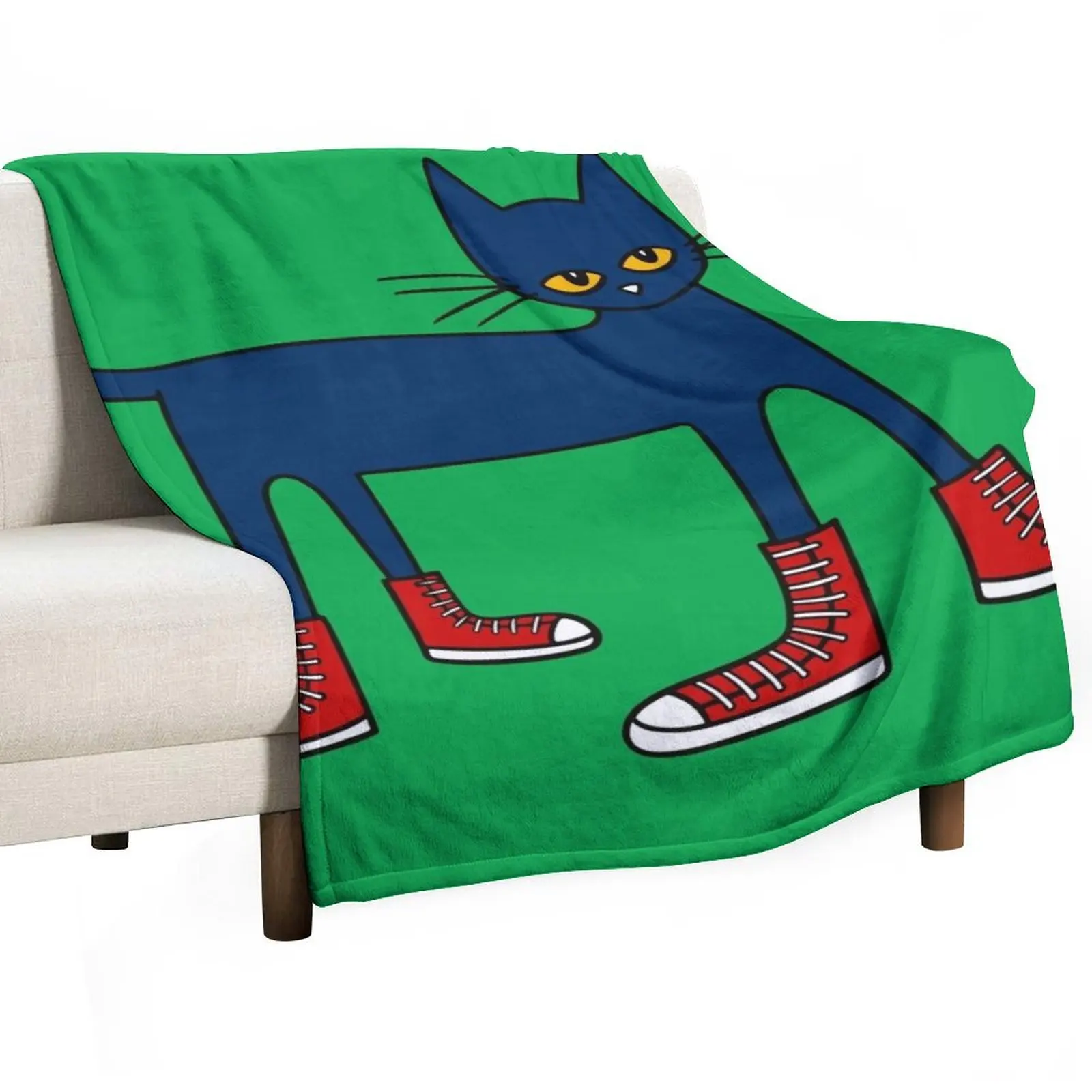 Pete the Cat: Rocking in My School Shoes Throw Blanket Summer wednesday Decorative Beds blankets and throws Blankets
Pete the Cat: Rocking in My School Shoes Throw Blanket Summer wednesday Decorative Beds blankets and throws Blankets