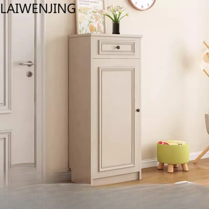 MJY ultra-narrow solid wood shoe cabinet household small household storage storage cabinet
MJY ultra-narrow solid wood shoe cabinet household small household storage storage cabinet