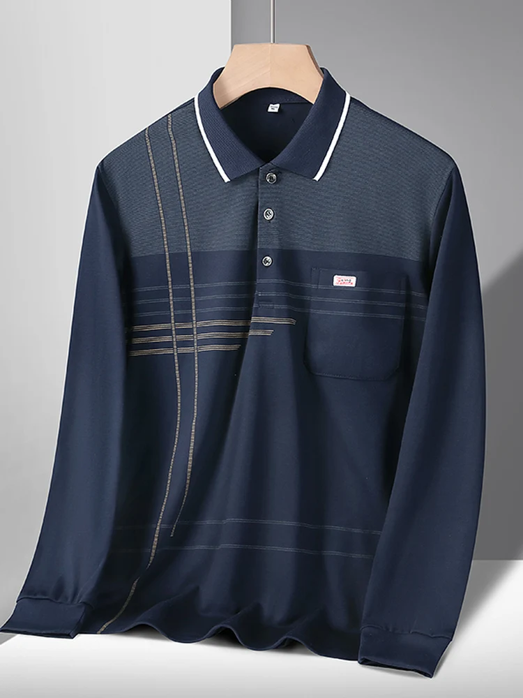 Long Sve Cotton irt Casual Thin Collar Spring Summer Dad Clothes Busin Casual Striped Pattern Mid-aged Men's Top
Long Sve Cotton irt Casual Thin Collar Spring Summer Dad Clothes Busin Casual Striped Pattern Mid-aged Men's Top