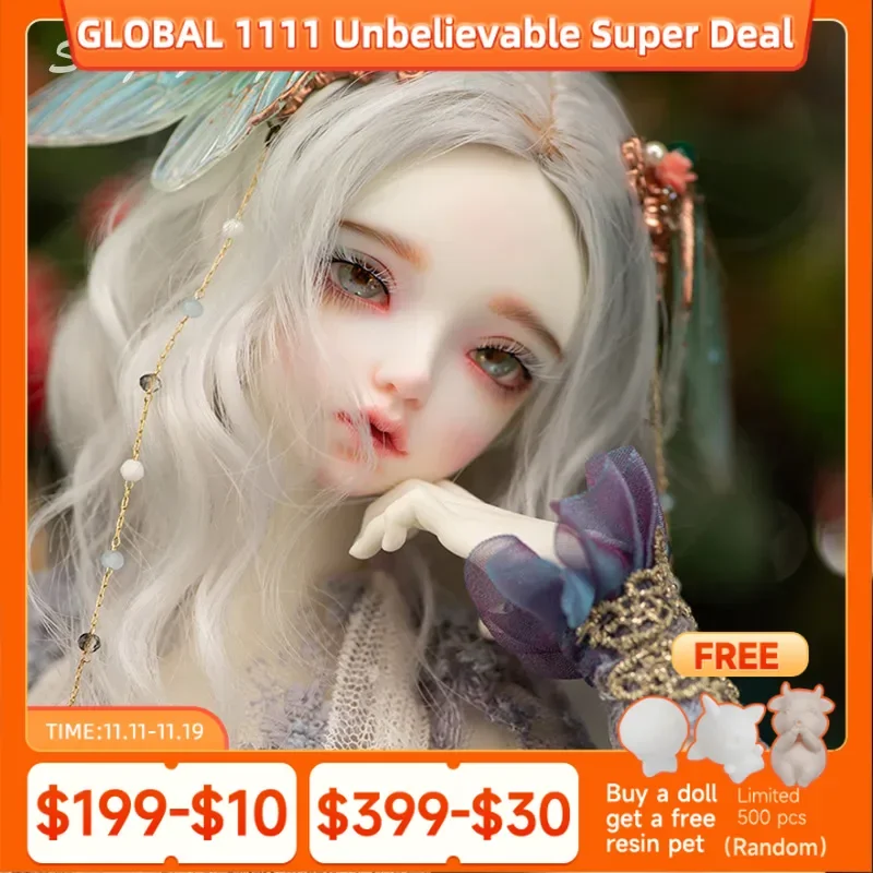 Shugafairy Minifee Phoeb BJD кукла 1/4 Humanver Luciole New Release Activeline, коллекция фигурок из смолы, игрушки для девочек Fairyland
Shugafairy Minifee Phoeb BJD кукла 1/4 Humanver Luciole New Release Activeline, коллекция фигурок из смолы, игрушки для девочек Fairyland