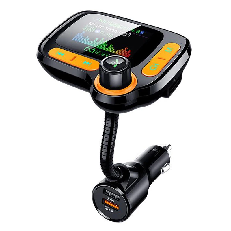 Car Bluetooth FM Transmitter MP3 Radio Adapter Handsfree Calling USB Port with Fast Charge FM Transmitter
Car Bluetooth FM Transmitter MP3 Radio Adapter Handsfree Calling USB Port with Fast Charge FM Transmitter