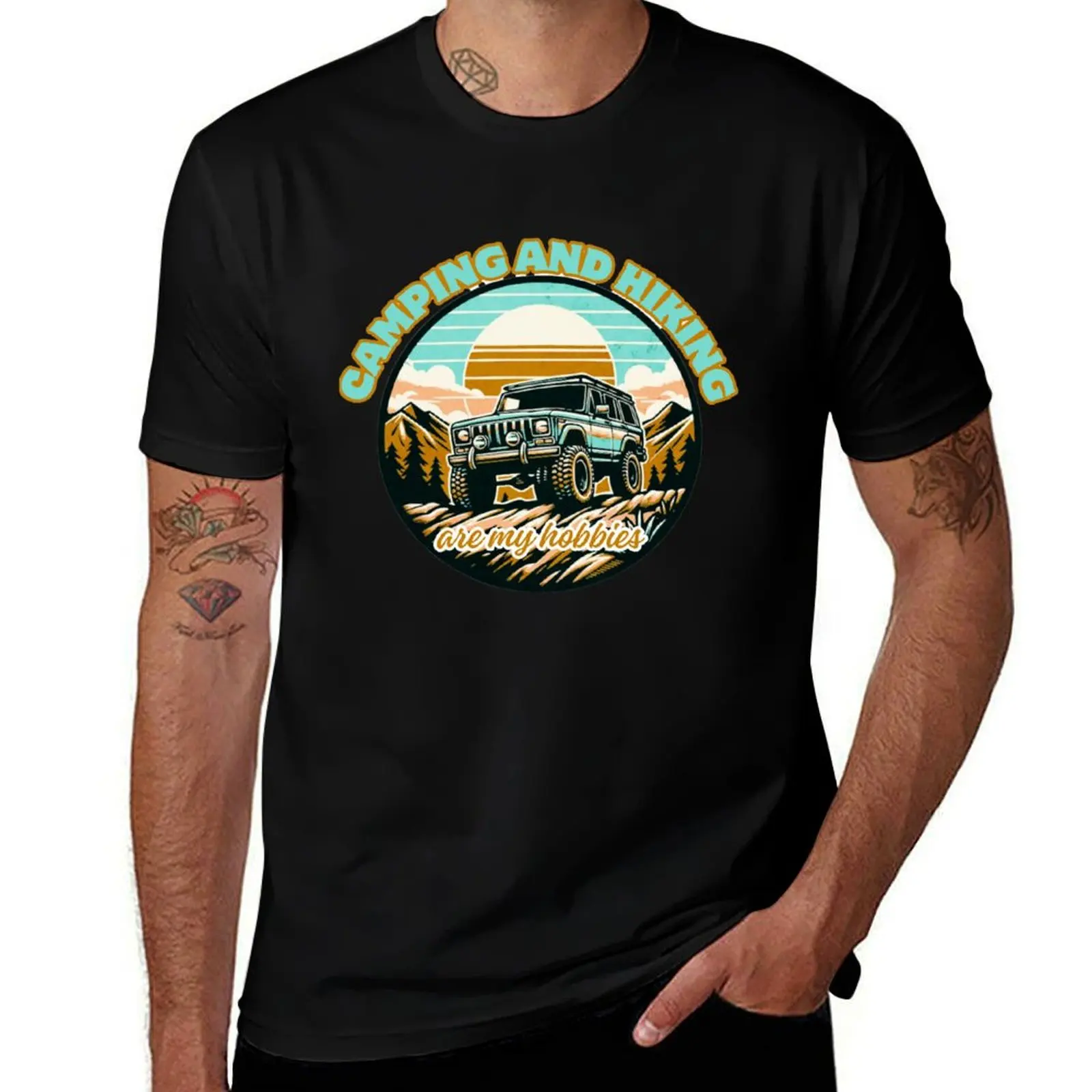 Camping and hiking are my hobbies T-Shirt graphics oversized shirts graphic tee fashion shirts mens plain t shirts
Camping and hiking are my hobbies T-Shirt graphics oversized shirts graphic tee fashion shirts mens plain t shirts