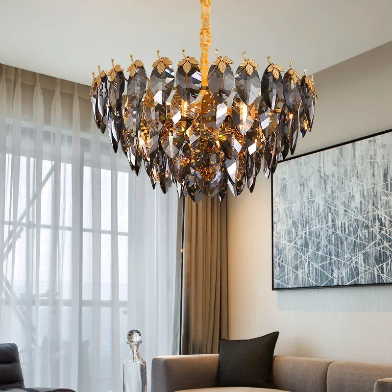 Nordic Post-Modern Light Luxury Crystal Living Room Chandelier Simple Personality Creative Nail Lamp for Domestic Use
Nordic Post-Modern Light Luxury Crystal Living Room Chandelier Simple Personality Creative Nail Lamp for Domestic Use