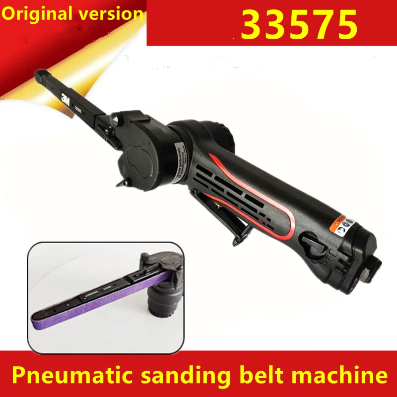 33575 Pneumatic Miniature Small Belt Sander Handheld Narrow Belt Sander Sheet Metal Weld Spot Removal
33575 Pneumatic Miniature Small Belt Sander Handheld Narrow Belt Sander Sheet Metal Weld Spot Removal