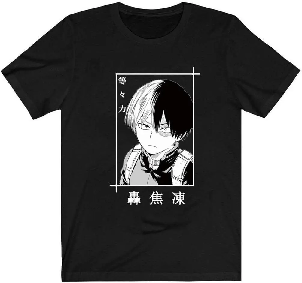 BNHA Shirt Todoroki Shoto T-Shirt Plus Ultra Graphic Tee for Men and Women
BNHA Shirt Todoroki Shoto T-Shirt Plus Ultra Graphic Tee for Men and Women
