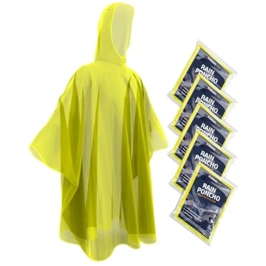 Disable Rain Poncos Adults 5 Pack
Disable Rain Poncos Adults 5 Pack