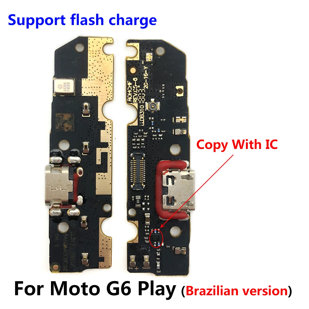 10 Pcs Charge Board For Moto G6 Play Power USB Charger Charging Dock Port Connector Flex Cable
10 Pcs Charge Board For Moto G6 Play Power USB Charger Charging Dock Port Connector Flex Cable