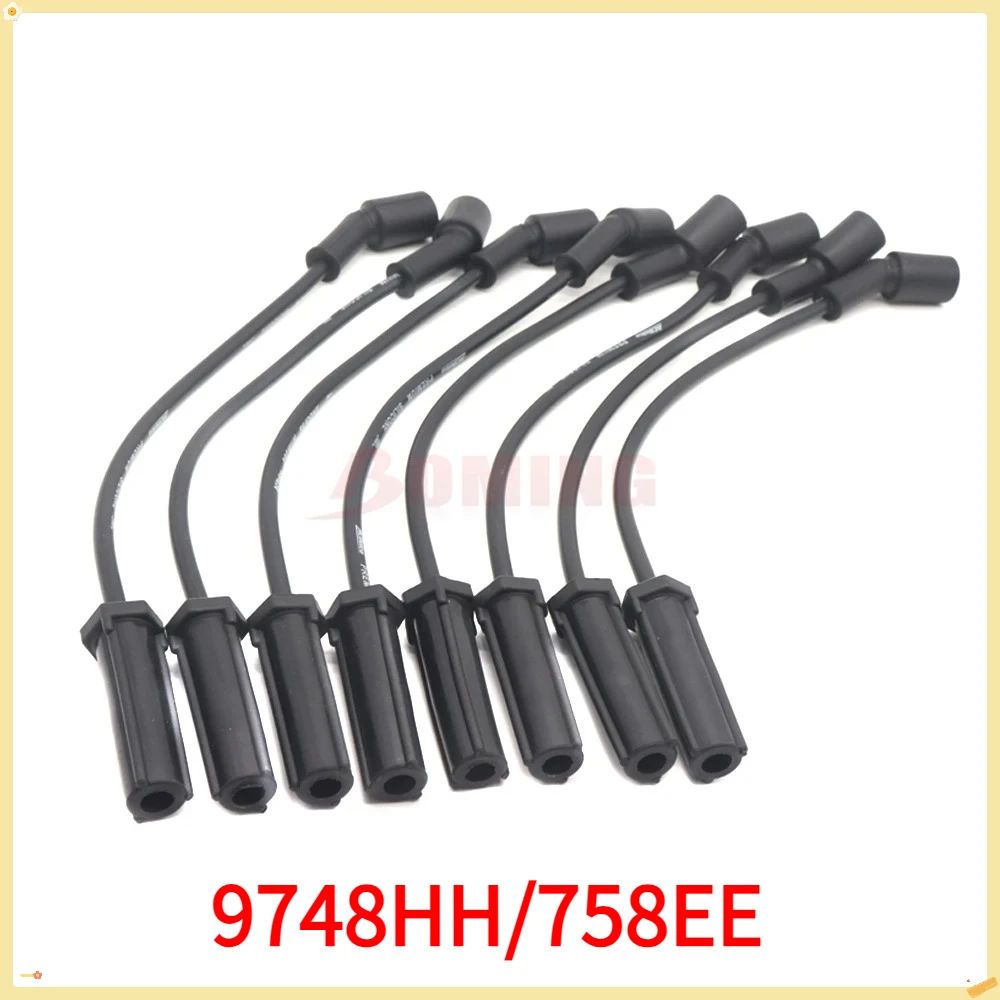 Ignition Spark Plug Wire Kit Set Cable 758EE 8PCS For CADILLAC ESCALADE CHEVROLET AVALANCHE SILVERADO SUBURBAN TAHOE GMC HUMMER
Ignition Spark Plug Wire Kit Set Cable 758EE 8PCS For CADILLAC ESCALADE CHEVROLET AVALANCHE SILVERADO SUBURBAN TAHOE GMC HUMMER