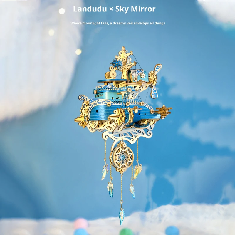 Фэнтезийный 3D-головоломка для взрослых, сборочный комплект - деревянная игрушка-космический корабль ручной работы для детей от 12 лет
Фэнтезийный 3D-головоломка для взрослых, сборочный комплект - деревянная игрушка-космический корабль ручной работы для детей от 12 лет