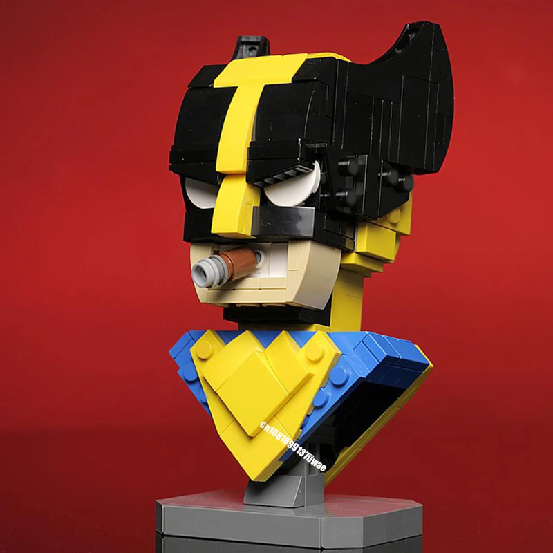 New 275PCS Famous Hero Movie Moc Small character Head Bust Model DIY creative ideas Child Toys Birthday Gifts Custom Puzzle
New 275PCS Famous Hero Movie Moc Small character Head Bust Model DIY creative ideas Child Toys Birthday Gifts Custom Puzzle
