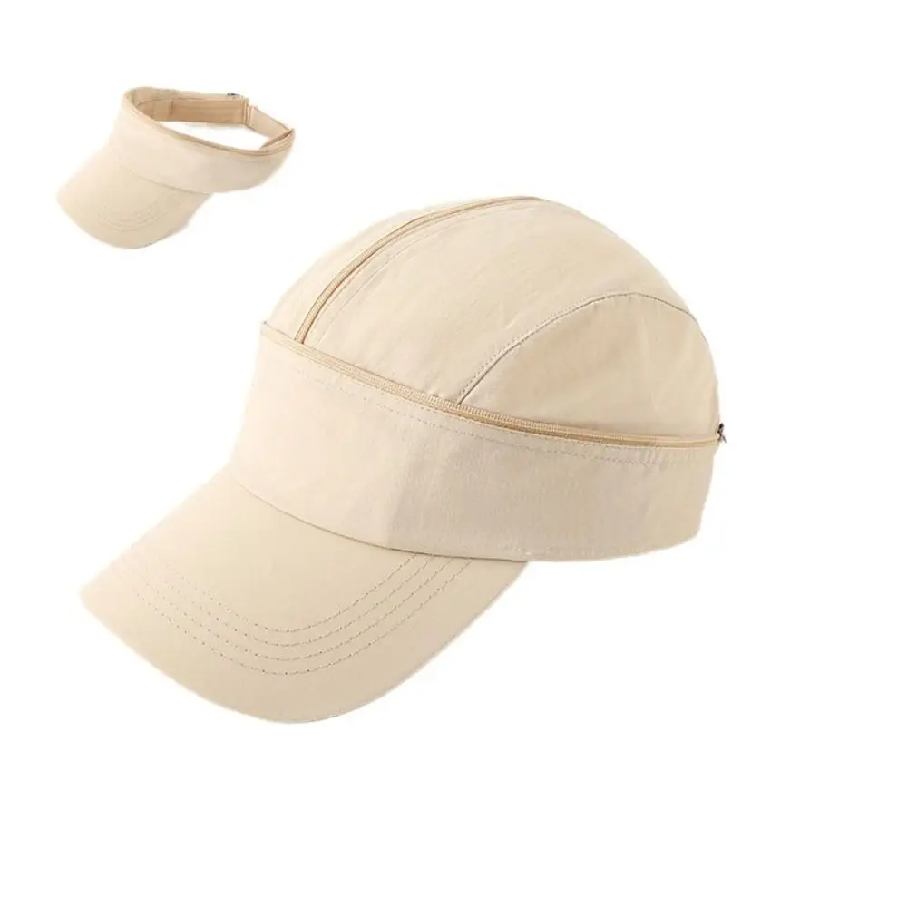 Foldable Solid Color Sunscreen Baseball Hat Quick Dry Removable Women Sun Hat Duckbill Cap Sun Protection Empty Top Hat Running
Foldable Solid Color Sunscreen Baseball Hat Quick Dry Removable Women Sun Hat Duckbill Cap Sun Protection Empty Top Hat Running