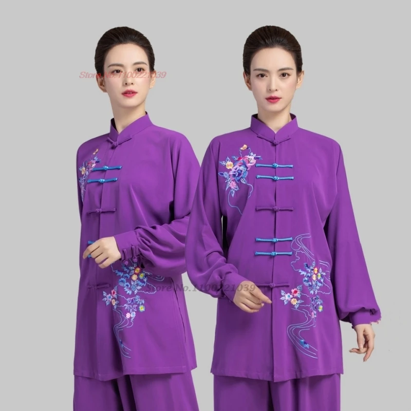 2025 traditional chinese tai chi wushu kungfu set national flower embroidery martial arts training exercise stage performance
2025 traditional chinese tai chi wushu kungfu set national flower embroidery martial arts training exercise stage performance