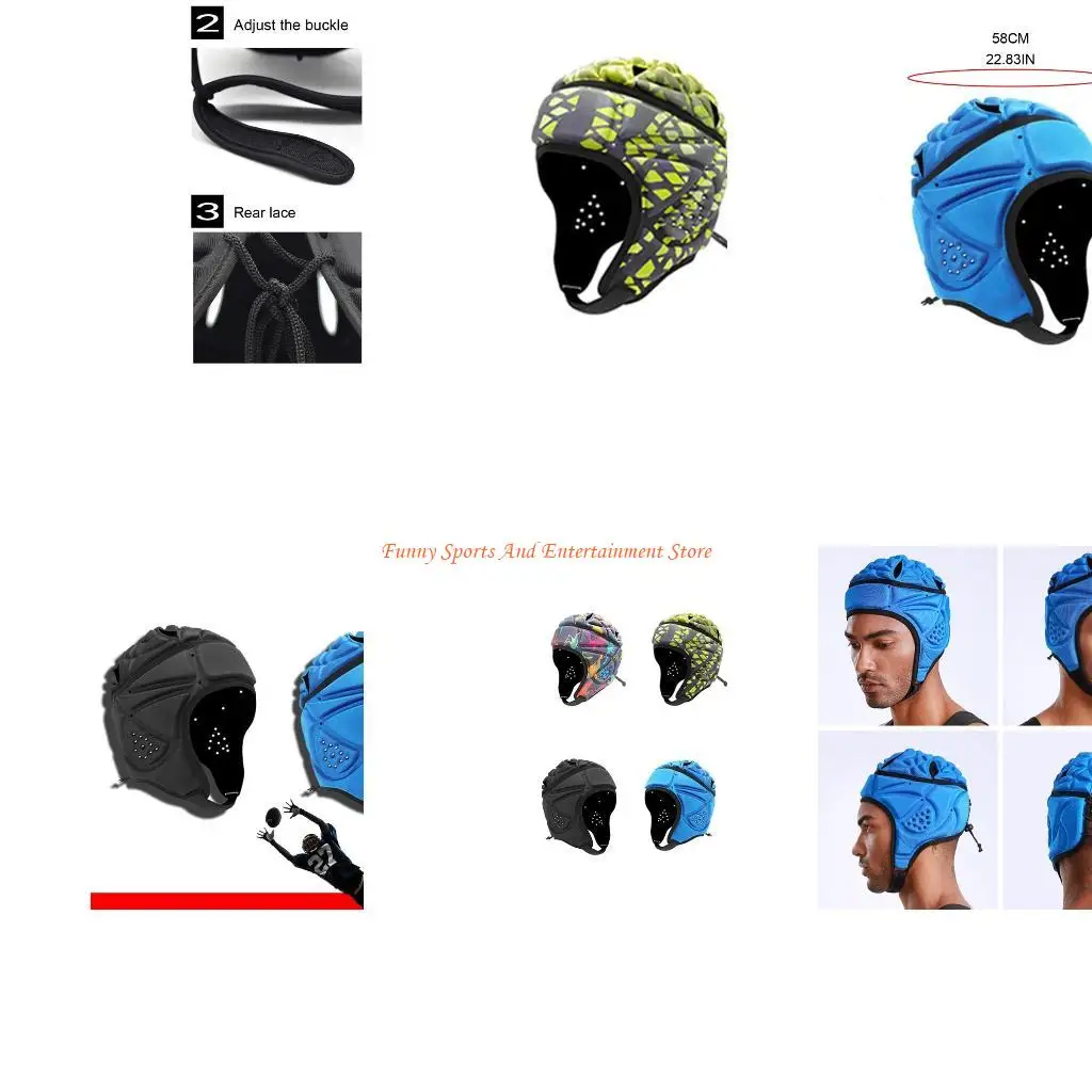 C4DE Регбийный шлем | Головной убор для регби уменьшает воздействие футбольной кепки для защиты головы
C4DE Регбийный шлем | Головной убор для регби уменьшает воздействие футбольной кепки для защиты головы