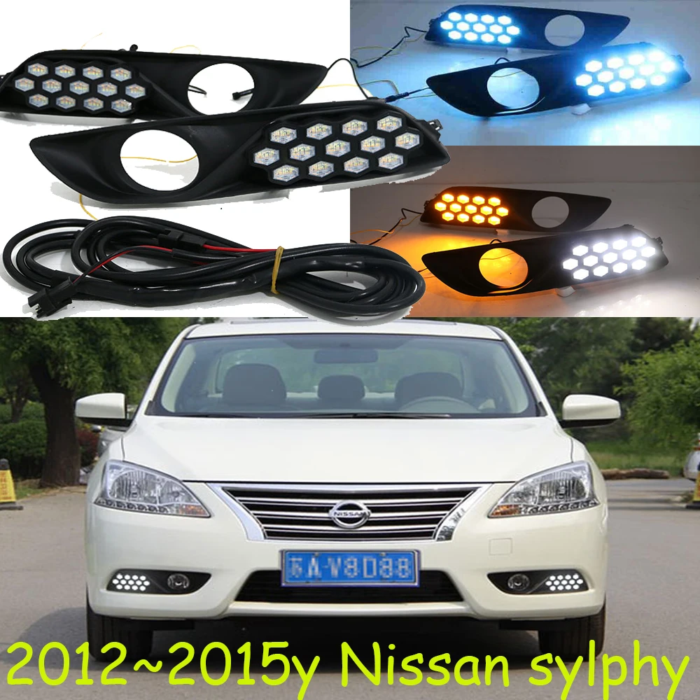 car bumper headlight for Sentra sylphy daytime light 2012~2015y DRL car accessories LED headlamp for sylphy sentra fog light
car bumper headlight for Sentra sylphy daytime light 2012~2015y DRL car accessories LED headlamp for sylphy sentra fog light