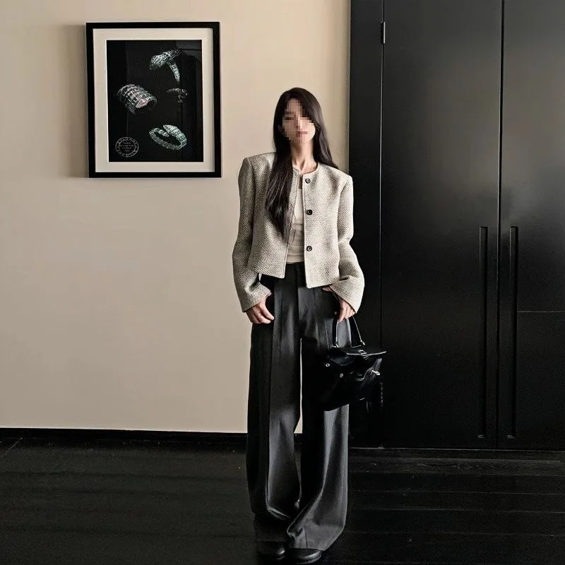 Tweed Jacket Distressed Womens Winter Cotton-Padded Liner Sherpa Warm Adjustable Fitted Cargo Utility Function Preppy Collegiate
Tweed Jacket Distressed Womens Winter Cotton-Padded Liner Sherpa Warm Adjustable Fitted Cargo Utility Function Preppy Collegiate