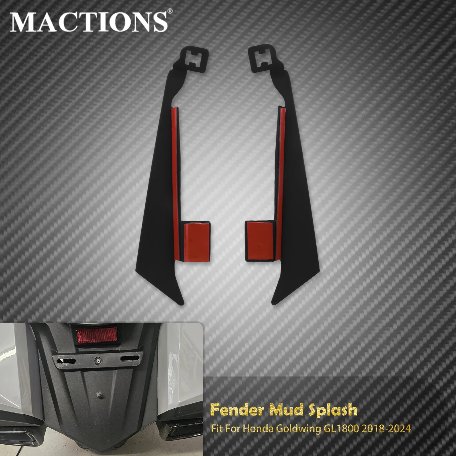 Motorcycle Rear Fender Mud Splash Guards For Honda Goldwing GL1800 2018 2019 2020 2021 2022 2023 2024 Mudguard Protector Cover
Motorcycle Rear Fender Mud Splash Guards For Honda Goldwing GL1800 2018 2019 2020 2021 2022 2023 2024 Mudguard Protector Cover