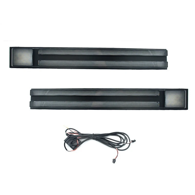 Светодиодные дневные ходовые огни для Toyota Prado LC250 Land Cruiser 250 2024 2025 Противотуманные фары белого цвета DRL Янтарные указатели поворота
Светодиодные дневные ходовые огни для Toyota Prado LC250 Land Cruiser 250 2024 2025 Противотуманные фары белого цвета DRL Янтарные указатели поворота