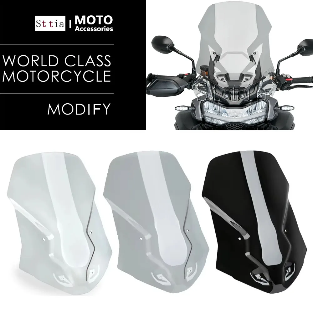 Motorcycle Windshield Windscreen Deflector Touring Wind Screen For Tiger 1200 GT/GT Pro/GT Explorer/Rally Pro/Rally Explorer
Motorcycle Windshield Windscreen Deflector Touring Wind Screen For Tiger 1200 GT/GT Pro/GT Explorer/Rally Pro/Rally Explorer