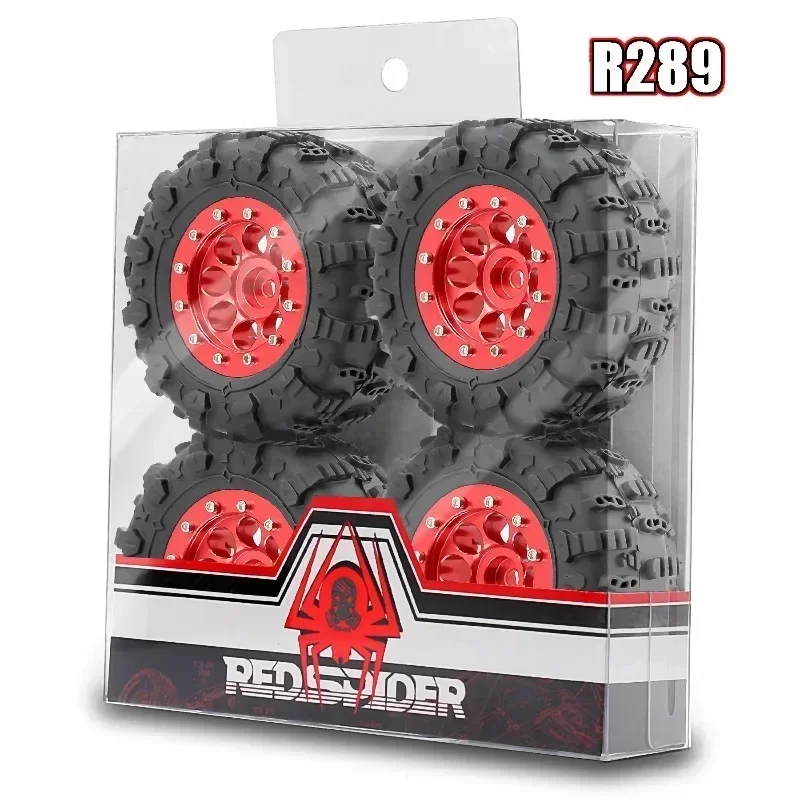 1.3" Aluminum Beadlock Wheels & Mud Terrain Tires Set for 1/24 RC Crawlers Ascent UDIRC UCX24 Upgrades
1.3" Aluminum Beadlock Wheels & Mud Terrain Tires Set for 1/24 RC Crawlers Ascent UDIRC UCX24 Upgrades