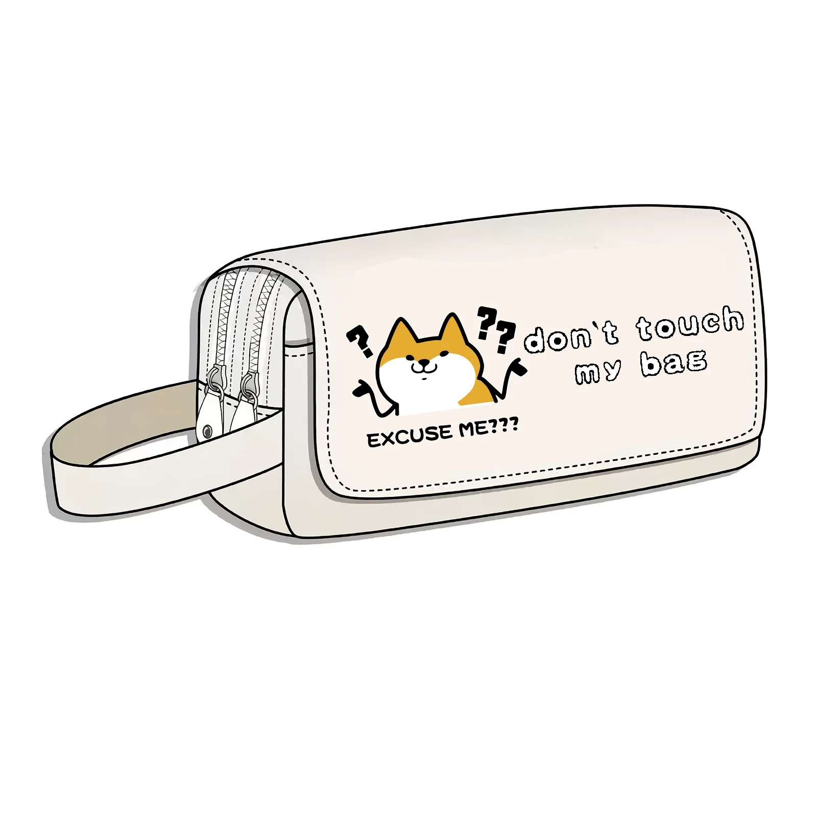 Shiba Inu Funny Doge Kawaii Stationery Pencil Bag Small Travel Organizers Bag Cartoon Canvas Pen Bags Cute Husky Make up Case
Shiba Inu Funny Doge Kawaii Stationery Pencil Bag Small Travel Organizers Bag Cartoon Canvas Pen Bags Cute Husky Make up Case