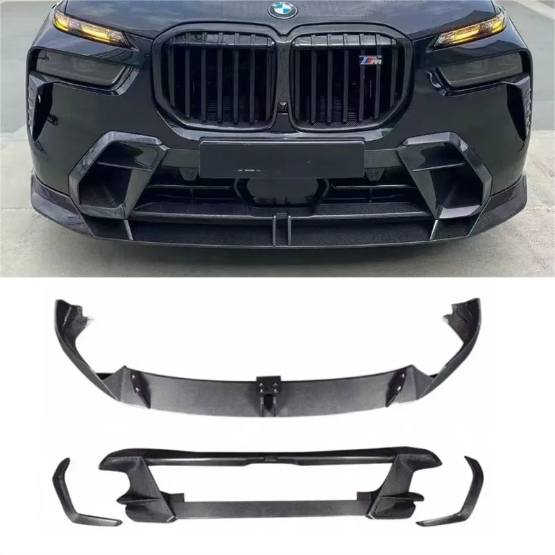 Для BMW G07 X7 2023 2024 2025 ReaI передний бампер из углеродного волокна, передняя решетка воздухозаборника, комплект спойлера
Для BMW G07 X7 2023 2024 2025 ReaI передний бампер из углеродного волокна, передняя решетка воздухозаборника, комплект спойлера