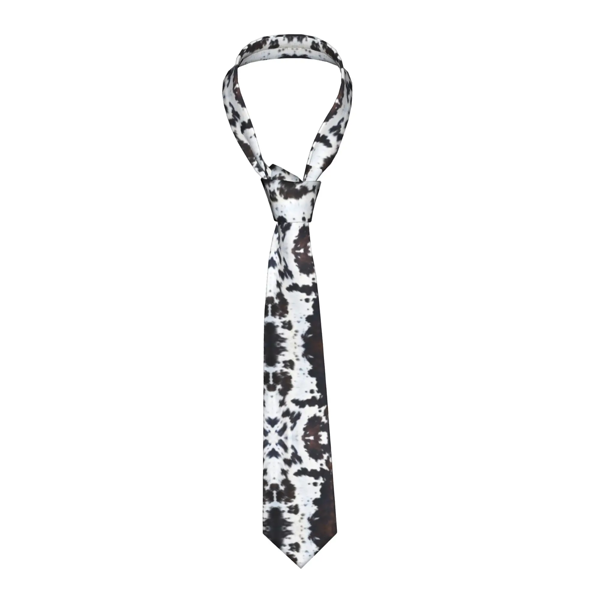 Мужской модный галстук из шелка с узором под коровью кожу, имитирующий текстуру натуральной кожи, для офиса
Мужской модный галстук из шелка с узором под коровью кожу, имитирующий текстуру натуральной кожи, для офиса
