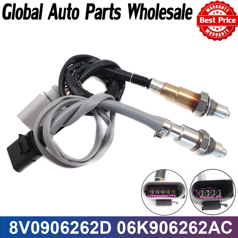 Датчик кислорода вверх и вниз для VW GTI Golf Audi A3 S3 TT 8V0906262D 06K906262AC
Датчик кислорода вверх и вниз для VW GTI Golf Audi A3 S3 TT 8V0906262D 06K906262AC