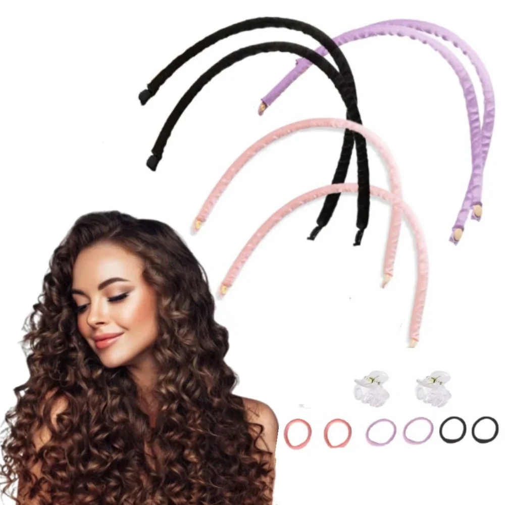 Heatless Curling Rod Headband Soft Hair Curlers No Heat Hair Rollers Lazy Curls Sleeping Overnight Flexi Rods Hair Styling Tools
Heatless Curling Rod Headband Soft Hair Curlers No Heat Hair Rollers Lazy Curls Sleeping Overnight Flexi Rods Hair Styling Tools