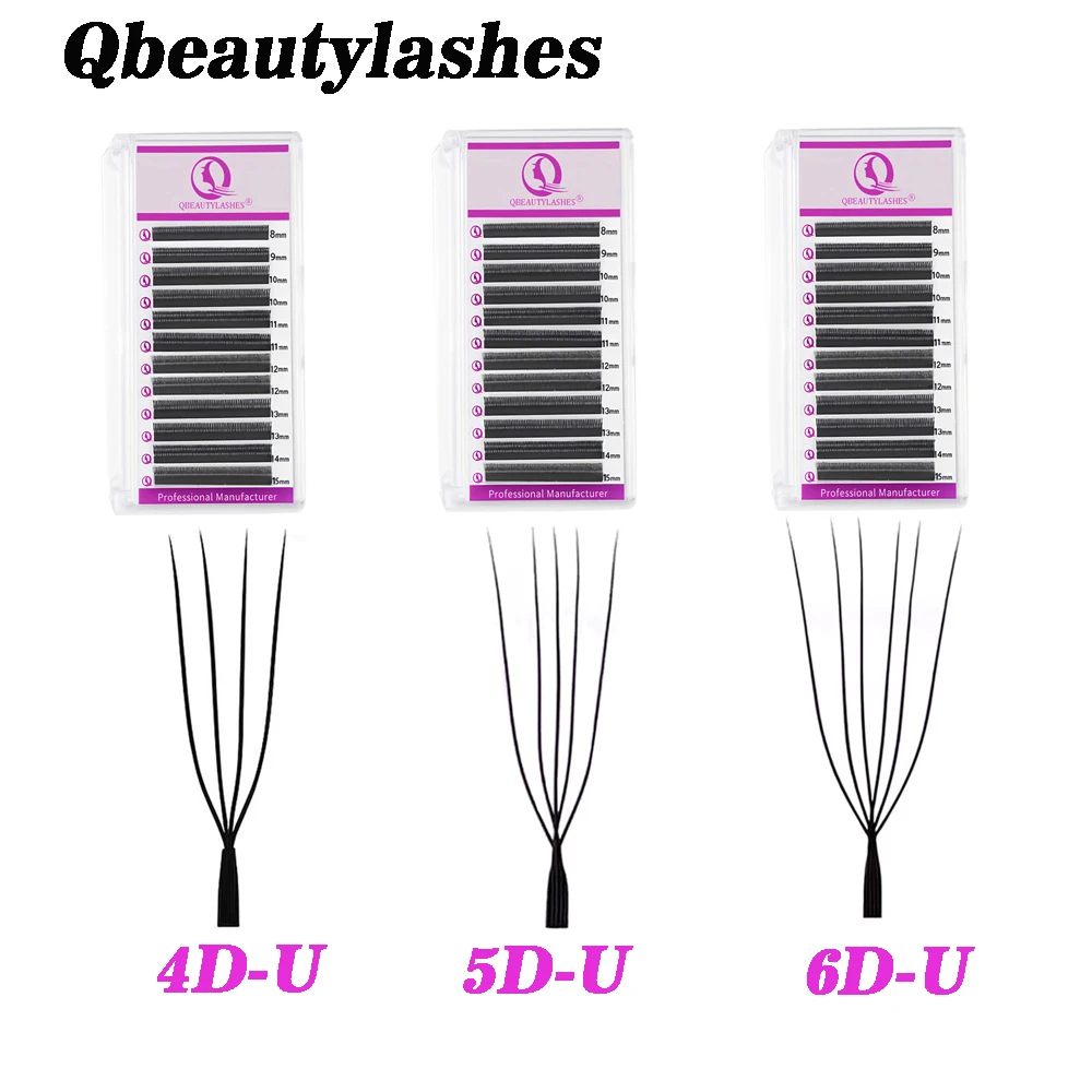 Qbeautylashes Cílios U 4D 5D 6D Shape Eyelash Extensions Mix 8-15mm Professional Handmade Premade Fans Soft brazilian eyelashes
Qbeautylashes Cílios U 4D 5D 6D Shape Eyelash Extensions Mix 8-15mm Professional Handmade Premade Fans Soft brazilian eyelashes