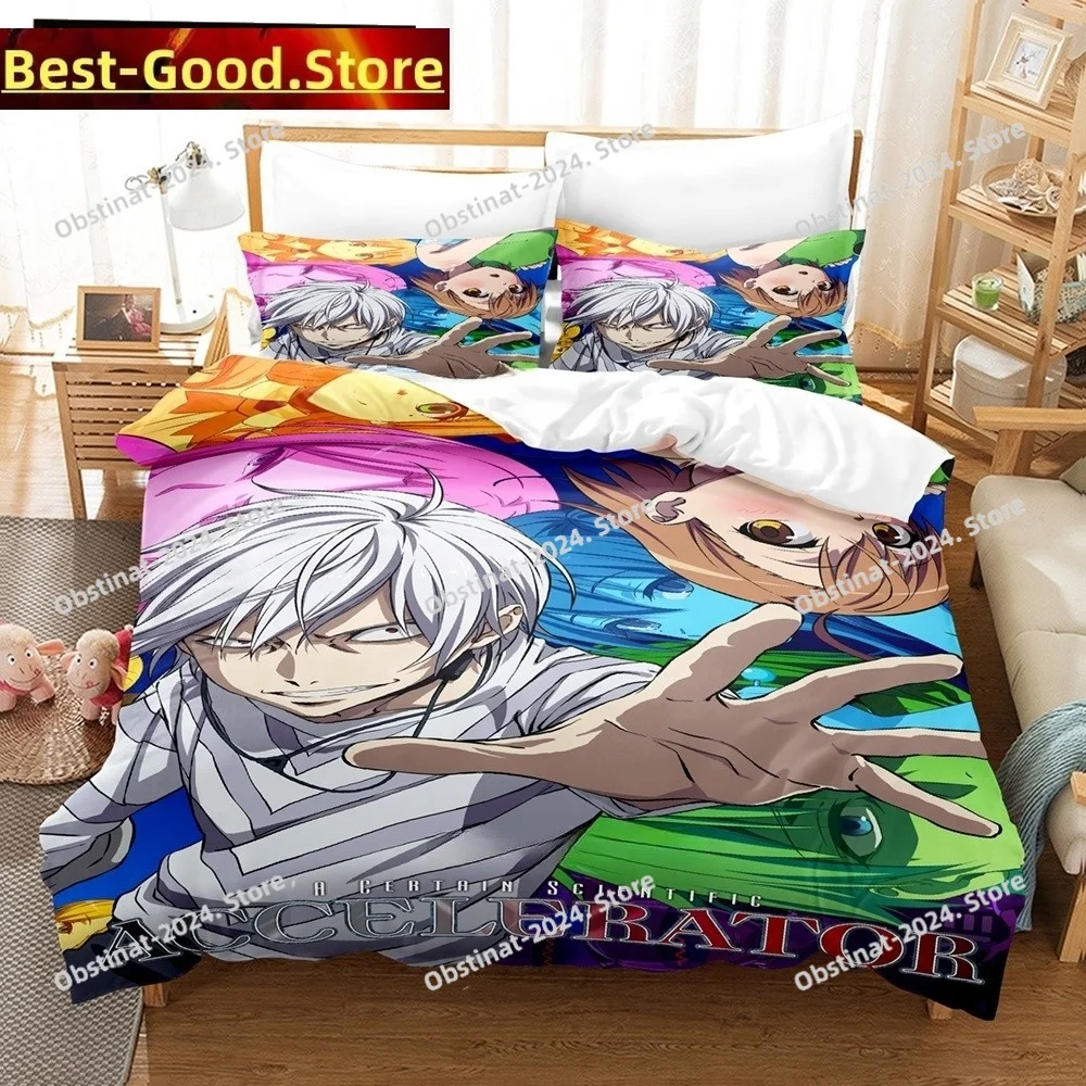 Fashion Anime A Certain Scientific Accelerator Bedding Set Single Twin Full Queen King Size Bed Set Adult Boy Bedroom Duvetcover
Fashion Anime A Certain Scientific Accelerator Bedding Set Single Twin Full Queen King Size Bed Set Adult Boy Bedroom Duvetcover
