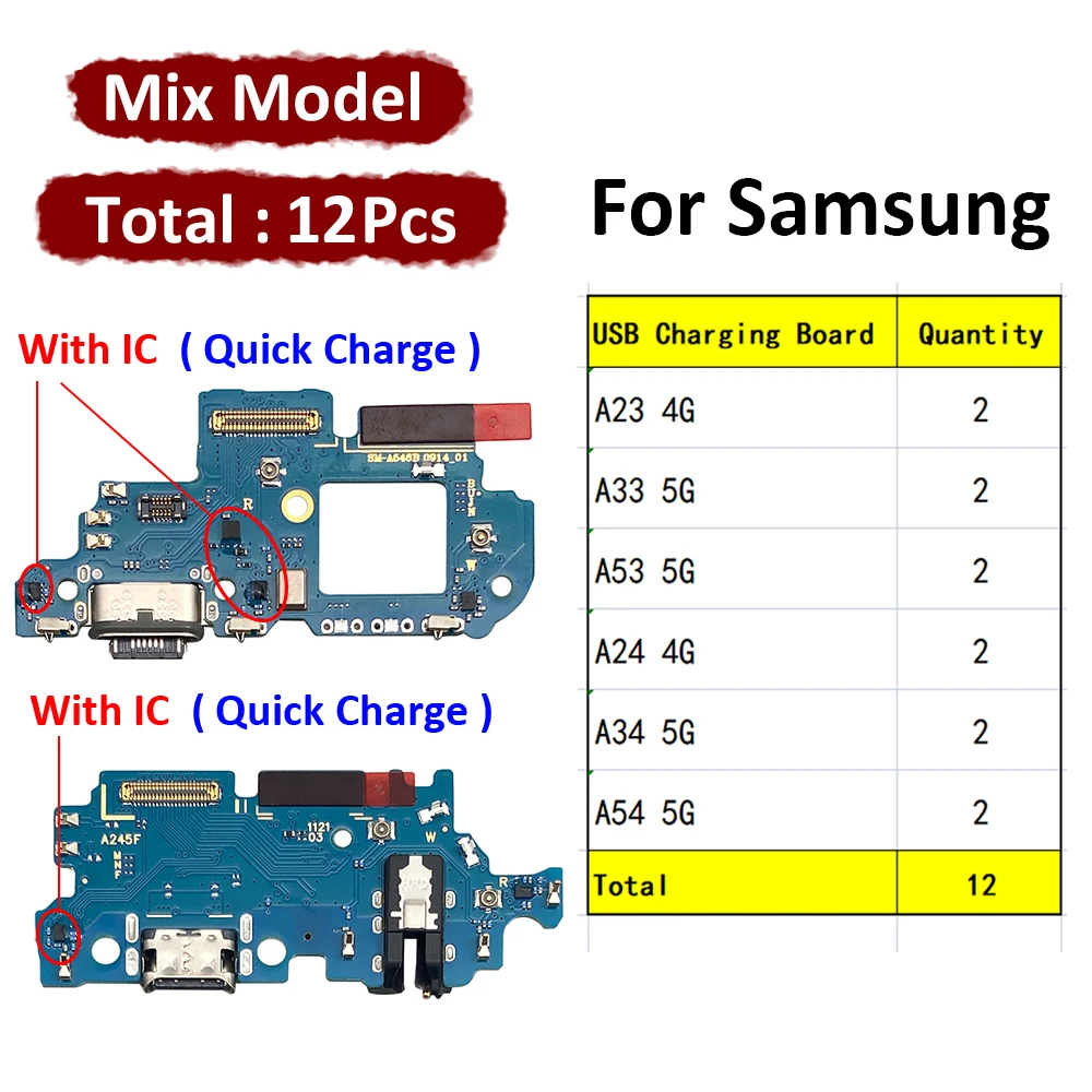 12 шт. Новинка для Samsung A23 A33 A53 A24 A34 A54 4G искусственная USB зарядная плата порт зарядное устройство Соединительный гибкий кабель
12 шт. Новинка для Samsung A23 A33 A53 A24 A34 A54 4G искусственная USB зарядная плата порт зарядное устройство Соединительный гибкий кабель