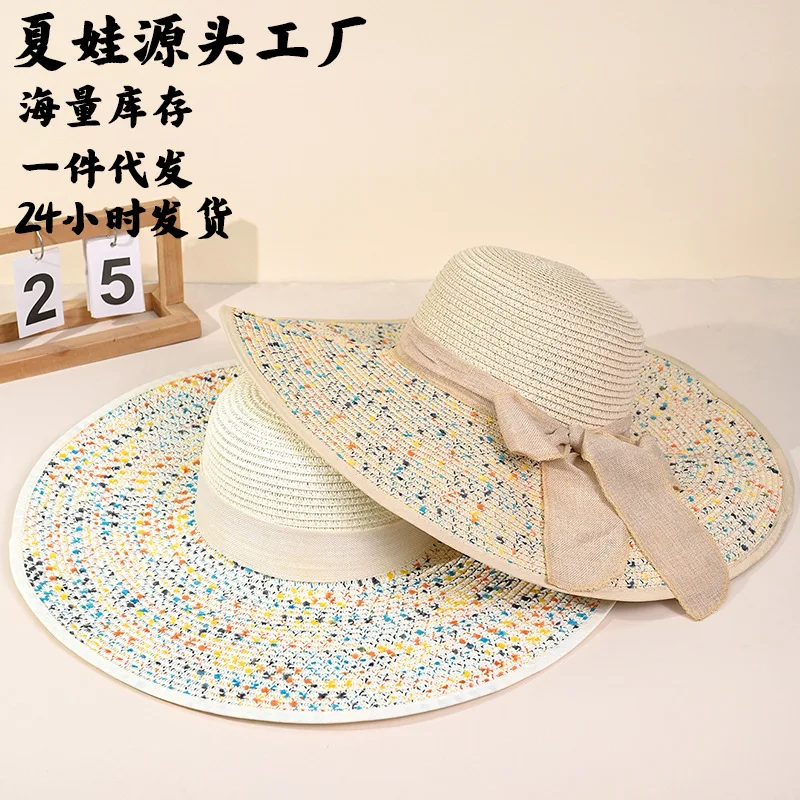 Custom. Women's Summer Hat Korean Style Versatile Wide Brim Straw Hat Visor Face Slimming Foldable Beach Hat
Custom. Women's Summer Hat Korean Style Versatile Wide Brim Straw Hat Visor Face Slimming Foldable Beach Hat