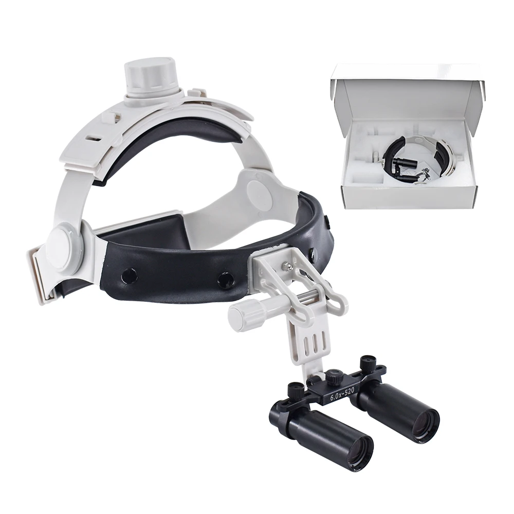 DEASIN Dental 48° Loupes 4X-450mm Dental Surgical Binocular Loupe Magnifier with Light 5W Optical Power Optional for ENT
DEASIN Dental 48° Loupes 4X-450mm Dental Surgical Binocular Loupe Magnifier with Light 5W Optical Power Optional for ENT