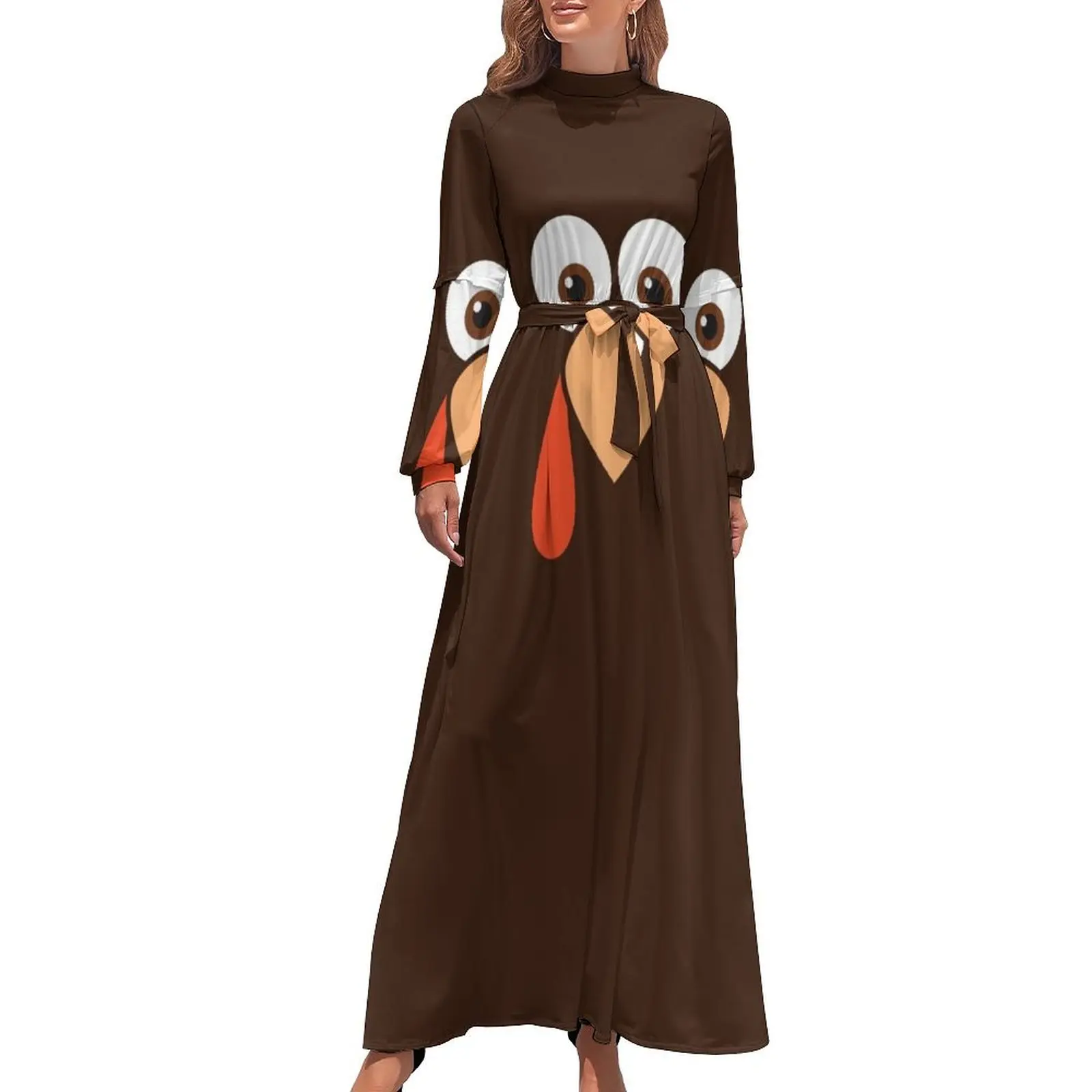 Cartoon Turkey Face Long Dress women's evening dress 2024 dress women summer 2024
Cartoon Turkey Face Long Dress women's evening dress 2024 dress women summer 2024