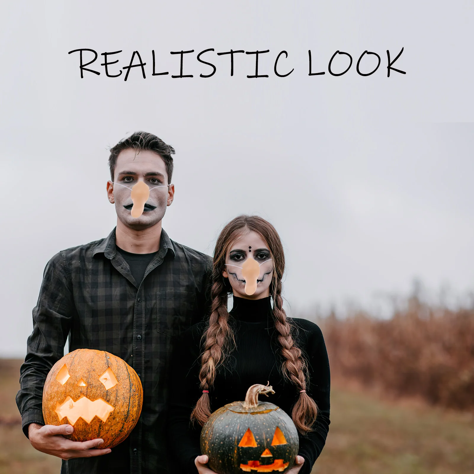 4Pcs Realistic Vinyl Long Fake Nose Props Simulated Nose for Halloween Cosplay Costume Party Accessories Carnival Supply
4Pcs Realistic Vinyl Long Fake Nose Props Simulated Nose for Halloween Cosplay Costume Party Accessories Carnival Supply