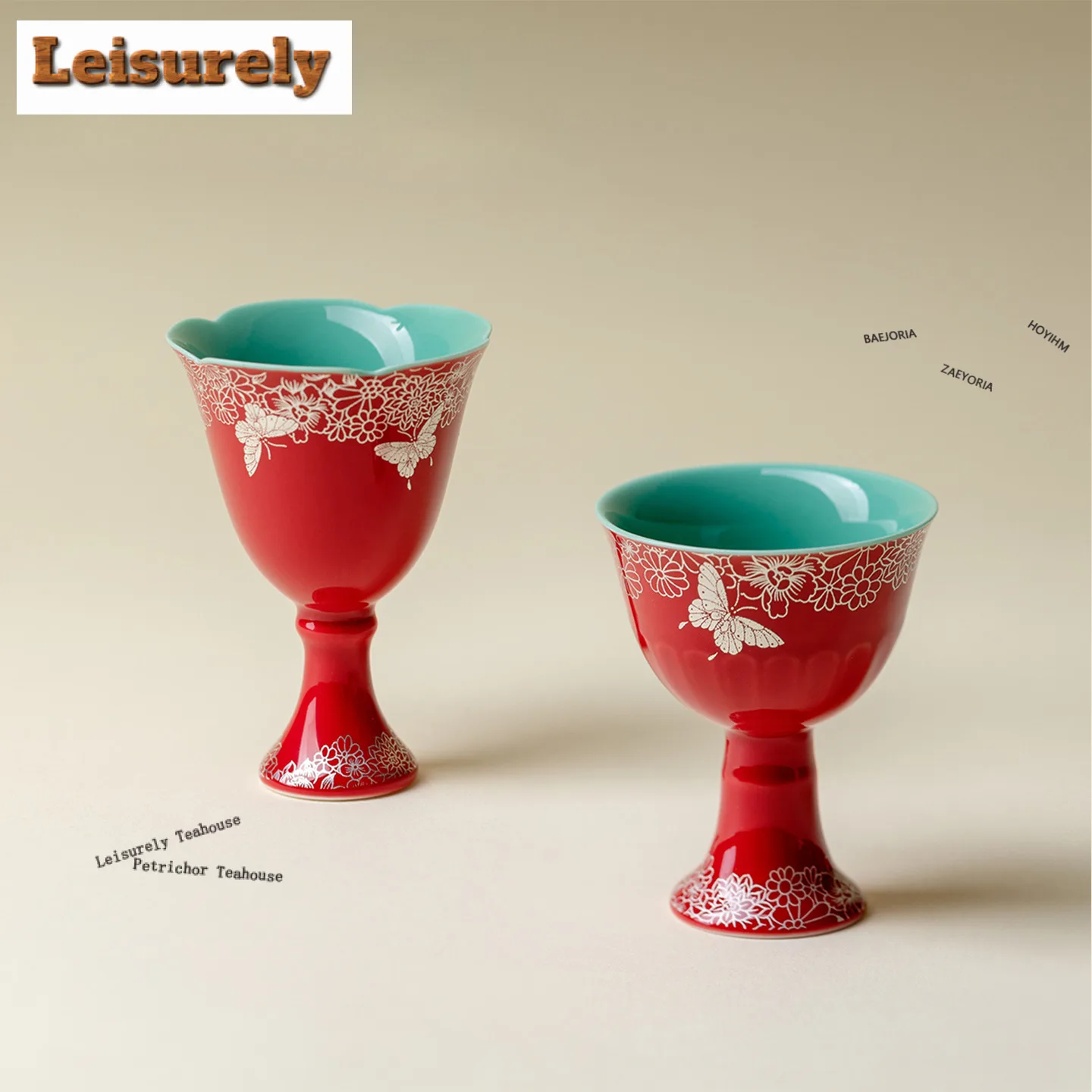 Чайная чашка Jianzhan Master Cup 35 мл, красная, с высокой ножкой, креативный дизайн с бабочками, милая чашка для дегустации и ароматизации чая, подарок, посуда для чаепития
Чайная чашка Jianzhan Master Cup 35 мл, красная, с высокой ножкой, креативный дизайн с бабочками, милая чашка для дегустации и ароматизации чая, подарок, посуда для чаепития