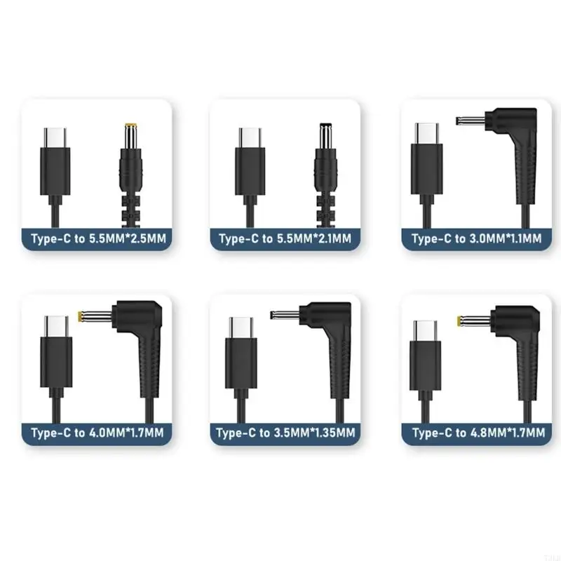 T3LB 4.92ft Portable Type-C Male to DC3011/DC35135/DC4017/DC4817/DC5521/DC5525 Power Cable Cord for Wireless Routers Speaker
T3LB 4.92ft Portable Type-C Male to DC3011/DC35135/DC4017/DC4817/DC5521/DC5525 Power Cable Cord for Wireless Routers Speaker