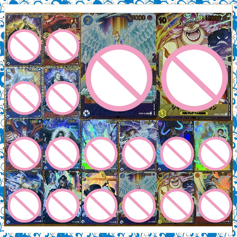 9PC/Set Collectibles Card DIY ACG One Piece Anime Charlotte Linlin Dracule Mihawk Sexy Boys Games Toys Festivals Birthday Gifts
9PC/Set Collectibles Card DIY ACG One Piece Anime Charlotte Linlin Dracule Mihawk Sexy Boys Games Toys Festivals Birthday Gifts