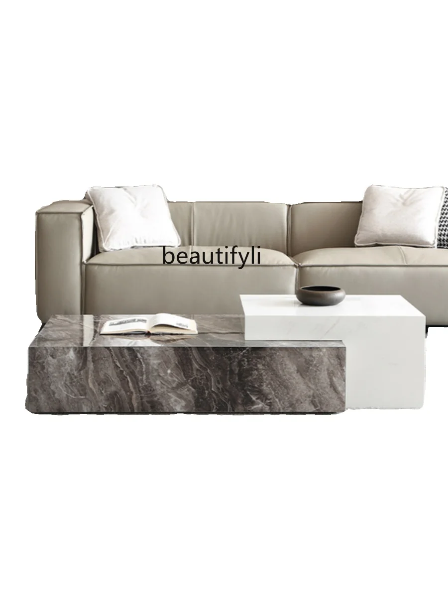 Stone Plate Coffee Table Simple Modern Home Italian Light Luxury Combination Minimalist Retractable
Stone Plate Coffee Table Simple Modern Home Italian Light Luxury Combination Minimalist Retractable