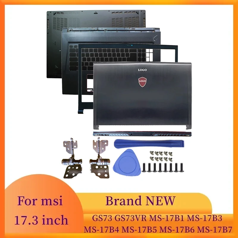 Laptop Case For MSI GS73VR MS-17B1 17B3 17B4 17B5 17B6 B7 Notebook LCD Back Cover/Front Frame/Hinges Cover/Palmrest/Bottom Case
Laptop Case For MSI GS73VR MS-17B1 17B3 17B4 17B5 17B6 B7 Notebook LCD Back Cover/Front Frame/Hinges Cover/Palmrest/Bottom Case