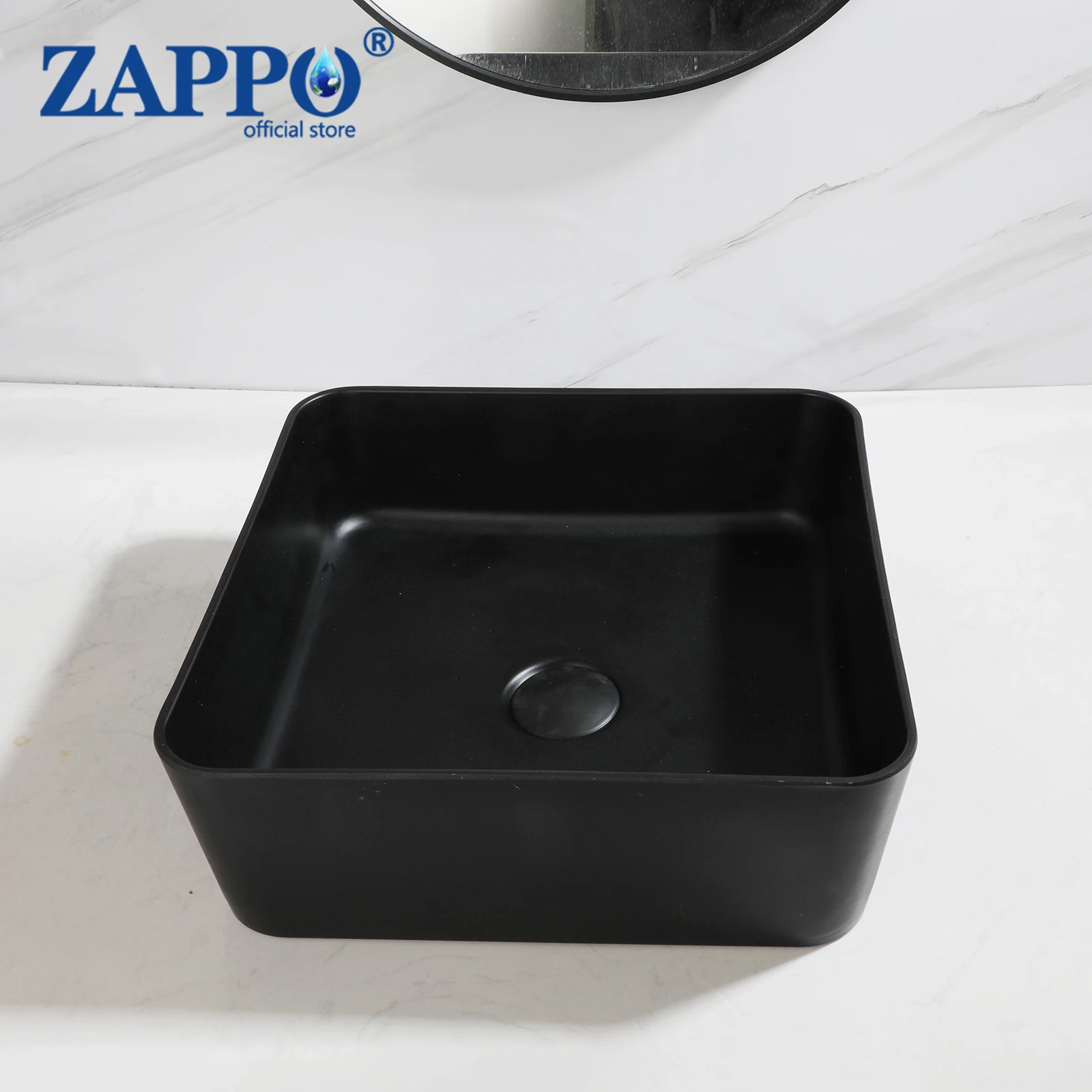 ZAPPO Квадратная каменная раковина из смолы, маленькая черная раковина для ванной комнаты, раковина над столешницей, художественная раковина для раковины для ванной комнаты, гостиницы, 4 цвета
ZAPPO Квадратная каменная раковина из смолы, маленькая черная раковина для ванной комнаты, раковина над столешницей, художественная раковина для раковины для ванной комнаты, гостиницы, 4 цвета
