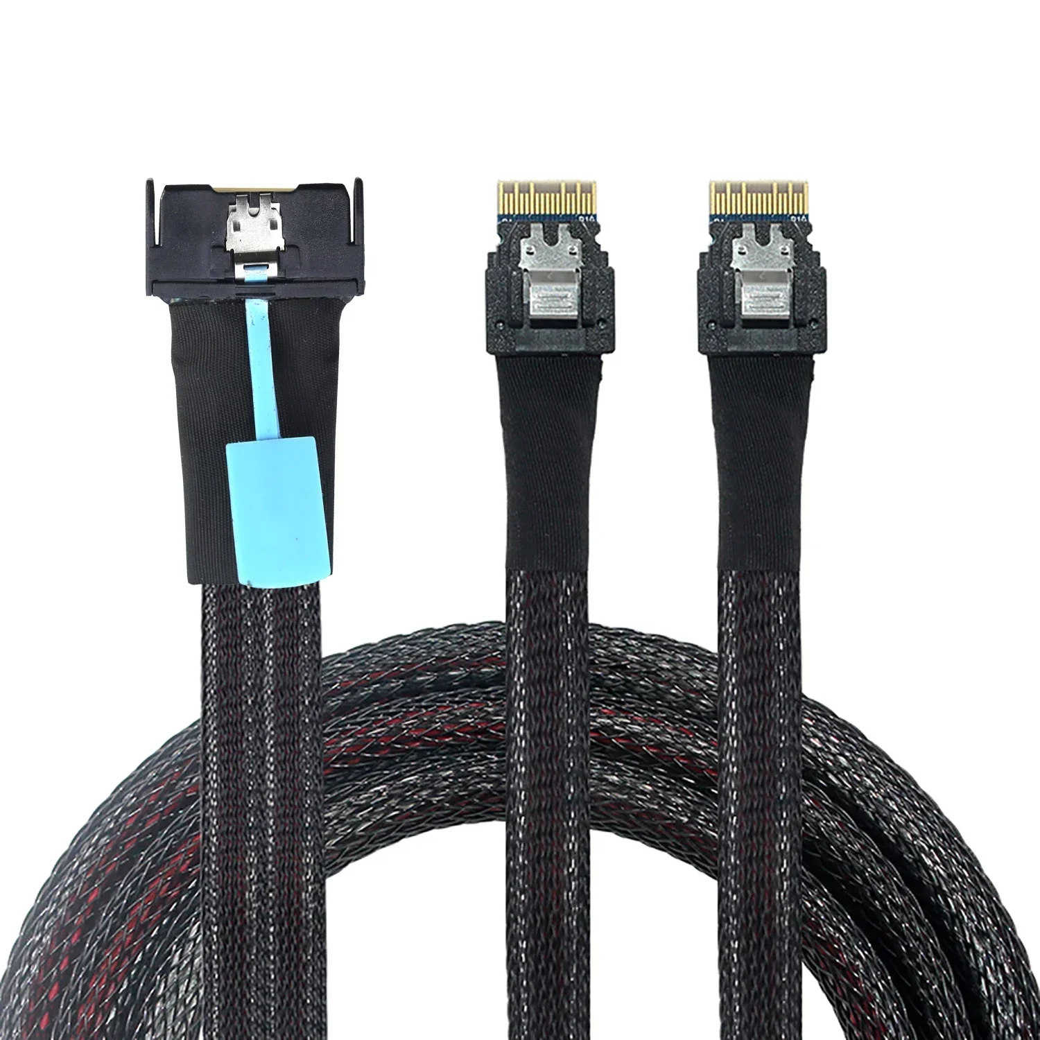 PCIE G 5.0 Slimline SAS MCIO 8i 8X 74P для двойного серверного подключения данных 2XSFF Slimline 8654 4i Кабели-адаптеры
PCIE G 5.0 Slimline SAS MCIO 8i 8X 74P для двойного серверного подключения данных 2XSFF Slimline 8654 4i Кабели-адаптеры