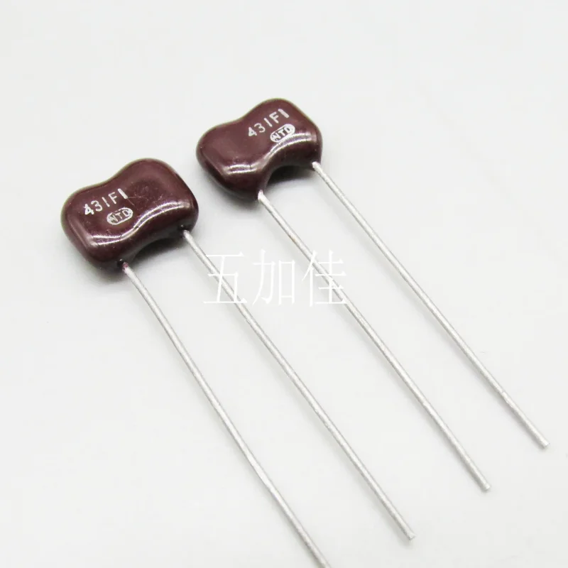 10-100pcs 431F1 imported from the United States 500V430PF 1% fever audio silver mica capacitor with a pin distance of 6.5mm
10-100pcs 431F1 imported from the United States 500V430PF 1% fever audio silver mica capacitor with a pin distance of 6.5mm